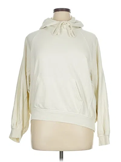 Pre-owned Madewell Fleece Jacket In White