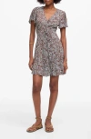 Madewell Floral Button-up Mini Sundress