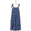 MADEWELL MADEWELL FLORAL TIERED TIE STRAP SUNDRESS