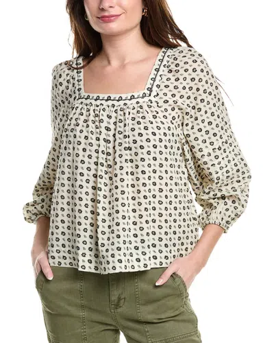 Madewell Flowy Top In White