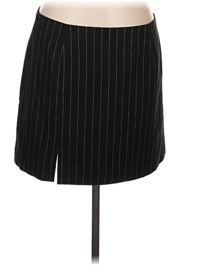 Pre-owned Madewell Formal Skirt In Black