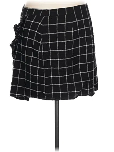 Pre-owned Madewell Formal Skirt In Black
