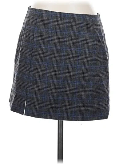 Pre-owned Madewell Formal Skirt In Blue