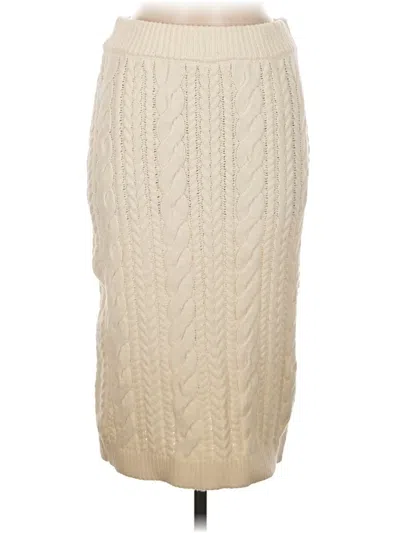 Madewell Formal Skirt In Ivory