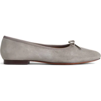 Madewell Francine Ballet Flat In Gray