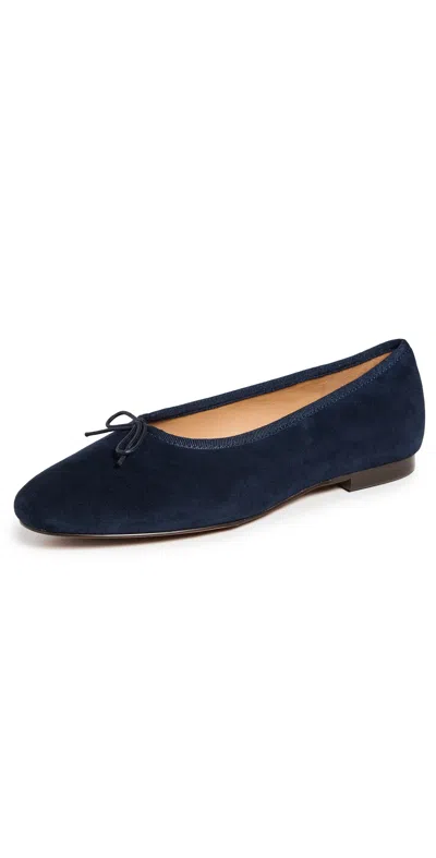 MADEWELL THE APRIL BALLET FLATS DEEP INDIGO