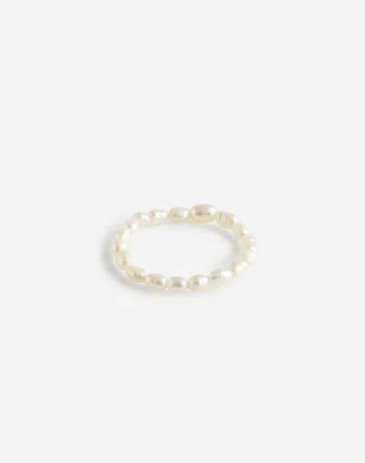 Madewell Freshwater Pearl Beaded Ring