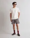 Madewell Garment-dyed Allday Crewneck Pocket Tee In Lighthouse