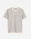 Madewell Garment-dyed Allday Crewneck Tee In White