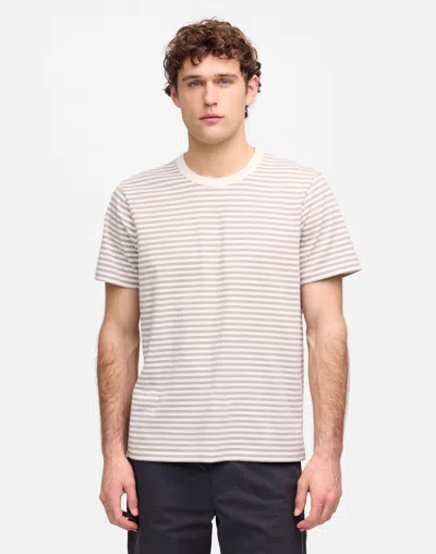 Madewell Garment-dyed Allday Crewneck Tee In Stripe