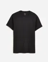 Madewell Garment-dyed Allday Crewneck Tee In Black