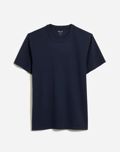 Madewell Garment-dyed Allday Crewneck Tee In Twilight