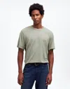 Madewell Garment-dyed Allday Crewneck Tee In Weathered Sage