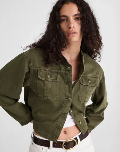 Madewell Garment-dyed Cocoon-sleeve Lady Jacket