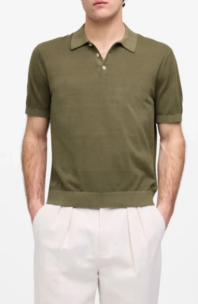 MADEWELL MADEWELL GARMENT DYED THREE BUTTON POLO SWEATER