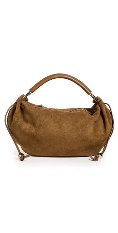 Madewell Gathered Shoulder Bag Aged Cognac In Brown