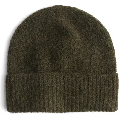 Madewell Gillie Alpaca Blend Beanie In Midnight Olive