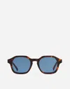 Madewell Graphton Acetate Sunglasses In Dark Tortoise