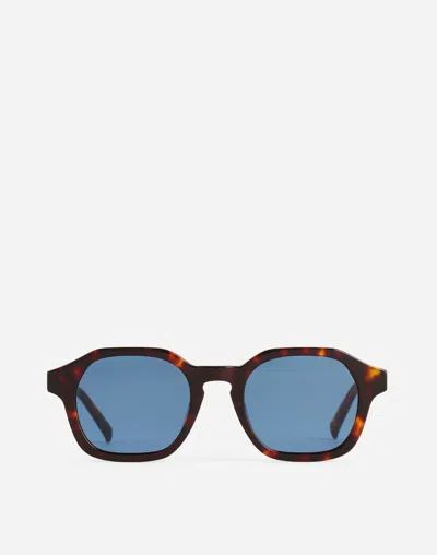 Madewell Graphton Acetate Sunglasses In Dark Tortoise