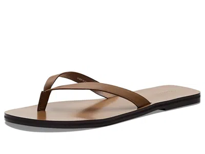 Madewell Greene Thong Slide In Brown