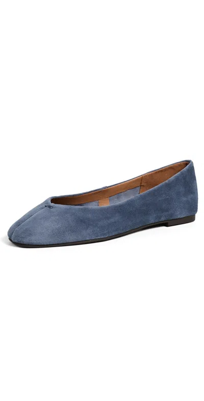 Madewell Greta Glove Flats Curfew In Blue