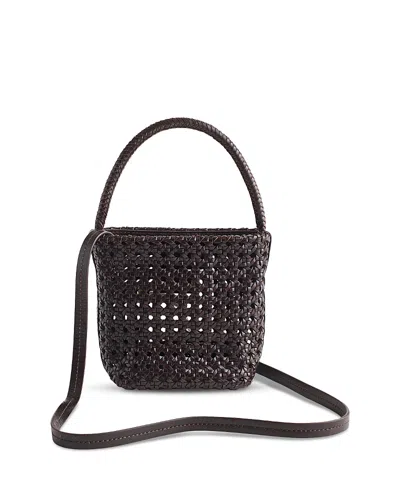 Madewell Handwoven Caned Leather Mini Bag