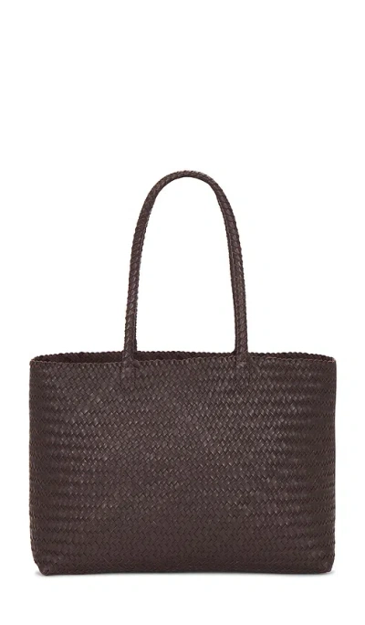 Madewell Handwoven Tote In Brown
