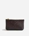 Madewell The Small Travel Zip Pouch In Coffee Bean