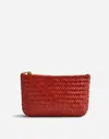 Madewell The Small Travel Zip Pouch In Southwestern Clay