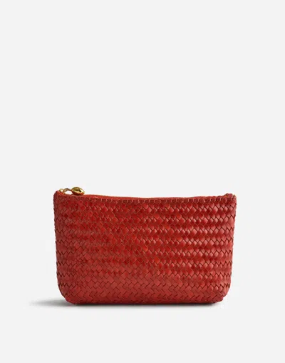 Madewell The Small Travel Zip Pouch In Southwestern Clay
