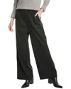Madewell Patch Pocket Linen Flare Pants In Black