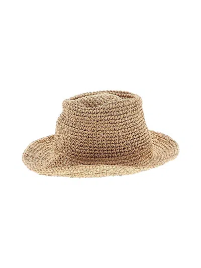Pre-owned Madewell Hat In Brown