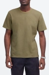 Madewell Heavyweight Cotton Slub T-shirt In Faded Fatigue