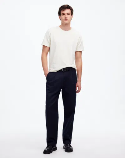 Madewell Heavyweight Slub Cotton Tee In Neutral