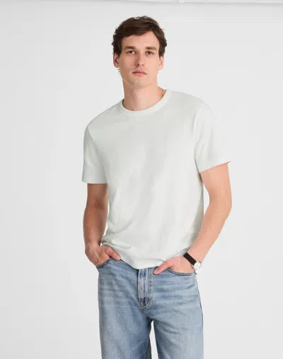 Madewell Heavyweight Slub Cotton Tee In White