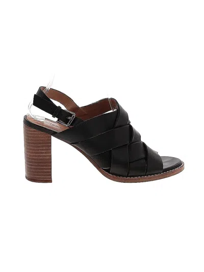 Pre-owned Madewell Heels In Black