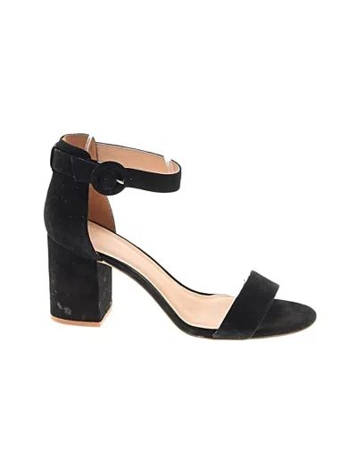 Pre-owned Madewell Heels In Black