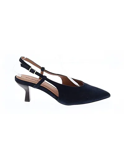 Pre-owned Madewell Heels In Blue
