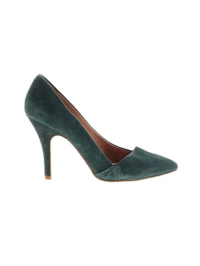 Pre-owned Madewell Heels In Blue