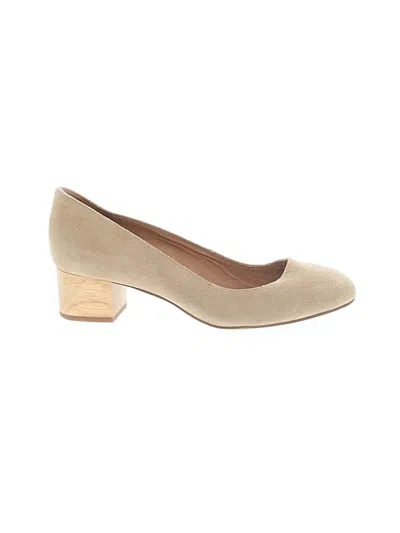 Pre-owned Madewell Heels In Ivory