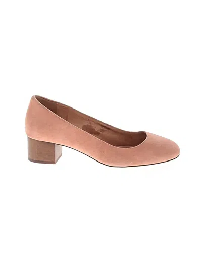 Pre-owned Madewell Heels In Tan