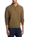 Madewell Heritage Merino Wool Sweater Polo In Green