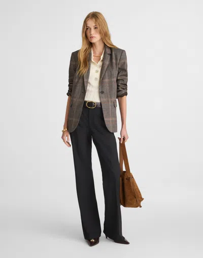 Madewell High-rise Bootcut Trouser In Black