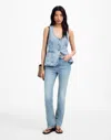 Madewell High-rise Stovepipe Jeans In Blue