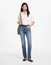 Madewell High-rise Stovepipe Jeans In Ashland Wash