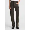 Madewell High Waist Balloon Corduroy Pants In Brown