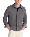 Madewell Houndstooth Long Sleeve Button Down Shirt In Gray