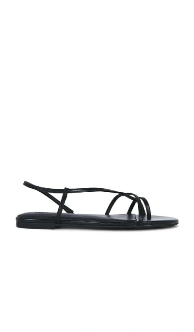 Madewell Iggy Strappy Sandal In 트루 블랙