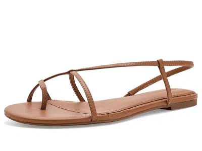 Madewell Iggy Strappy Sandal Women's Dress Sandals Toasted Coconut: 6.5 M In Brown