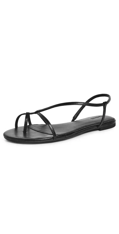 Madewell Iggy Strappy Sandals True Black